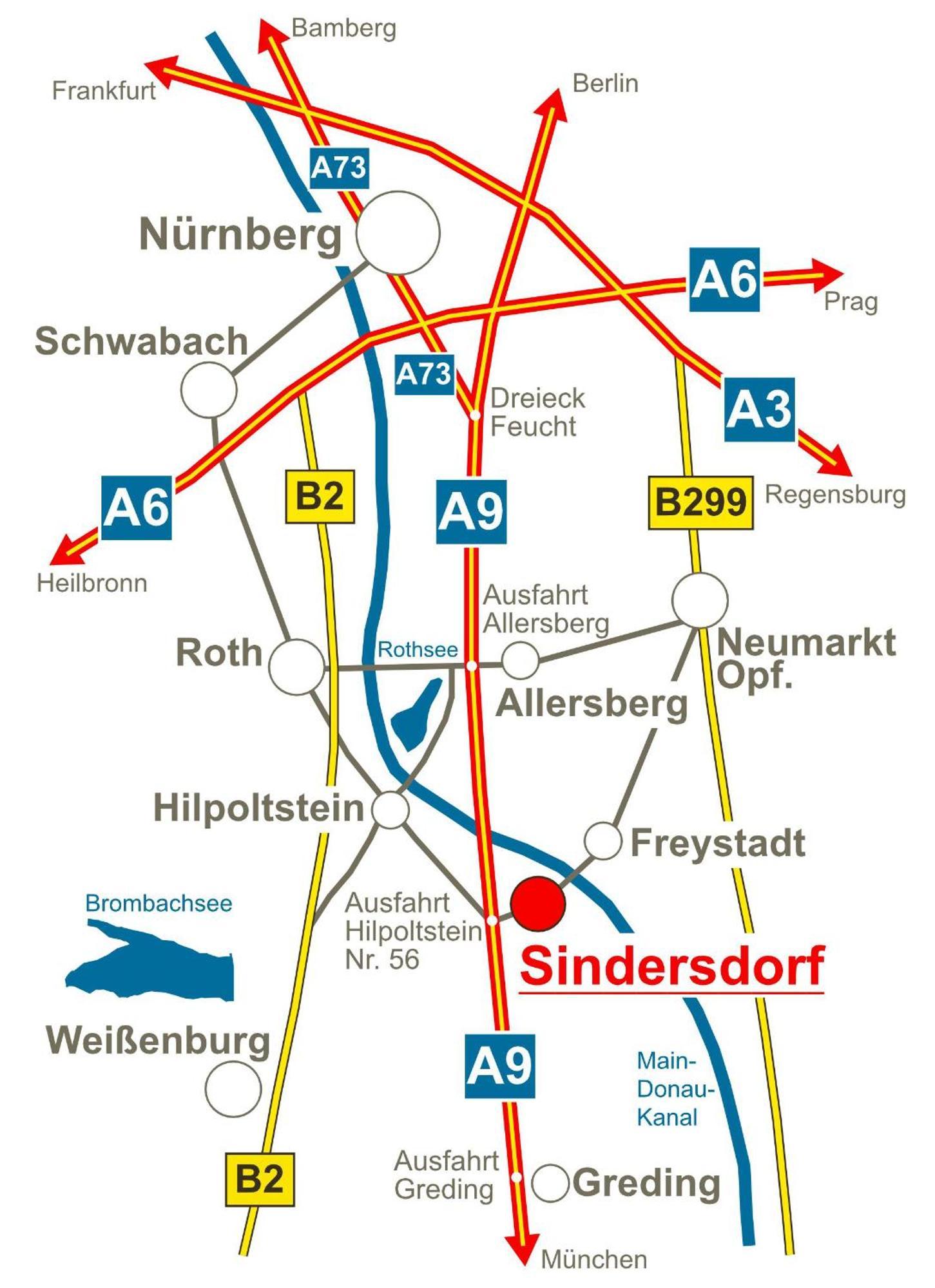 Sindersdorfer Hof Hotel Hilpoltstein Kültér fotó